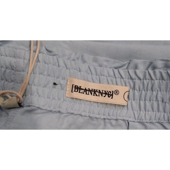 NWOT Womens BlankNYC Light Blue Elastic Waist Shorts L - Picture 4 of 5